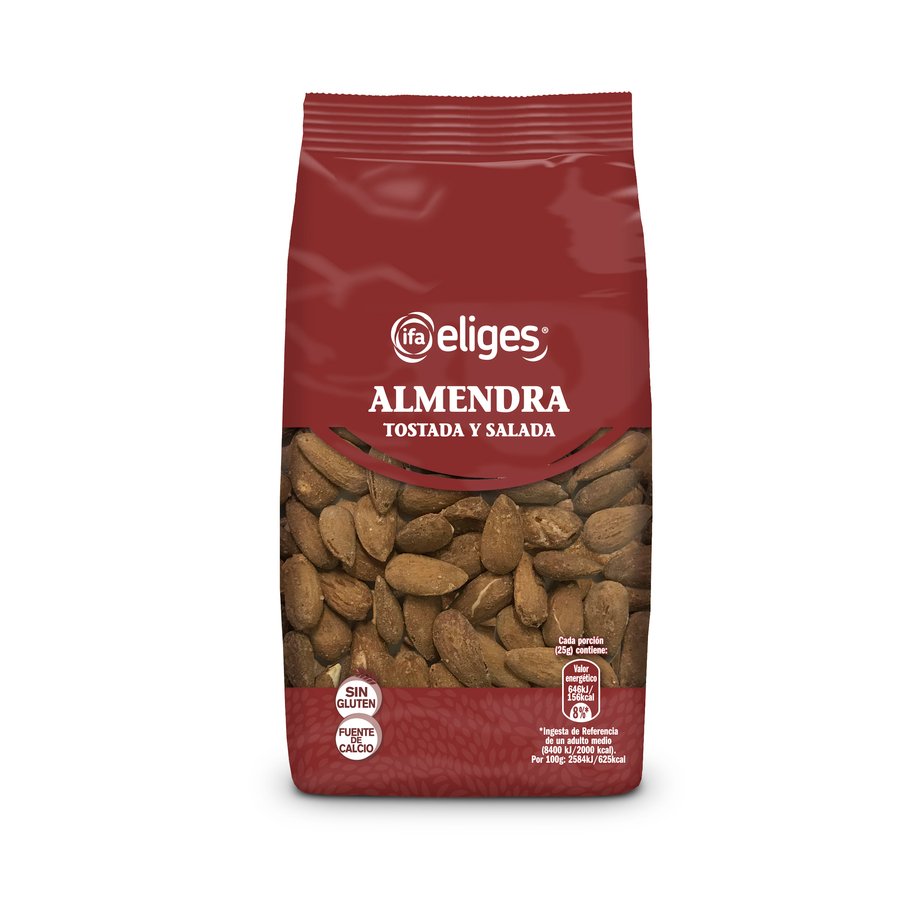 Almendra Largueta Tostada Con Piel Y Sin Sal Ifa Eliges Paquete De